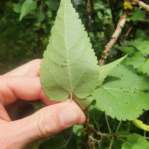 Hoheria glabrata — related species from the same genus
